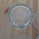 Old jam jars