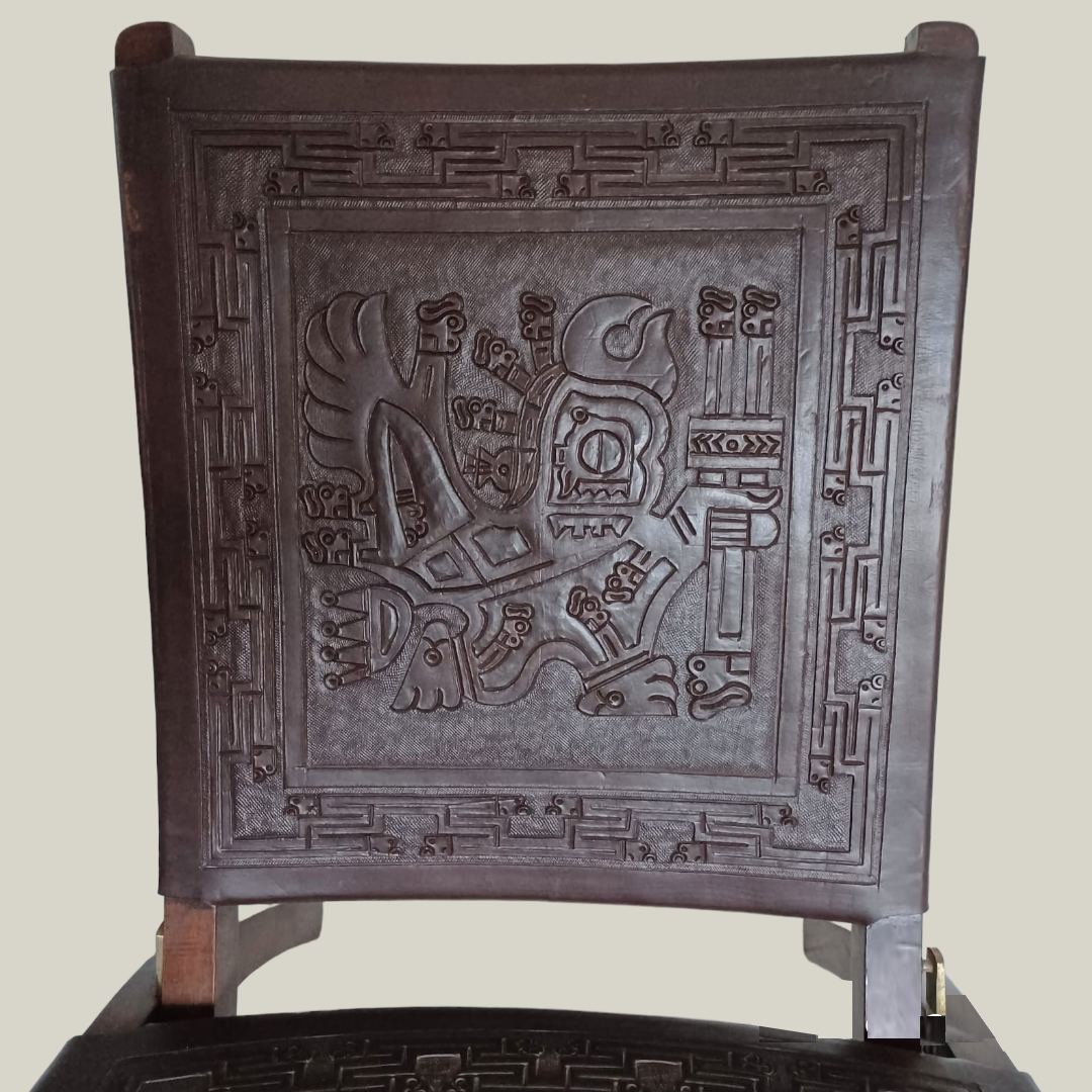 Angel I. Pazmino for Muebles De Estilo lounge chairs, Ecuador 1964