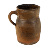Pitcher in glazed earth - XIXth