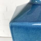 Le Klint Floor Lamp Model No. 357 in blue ceramic, glazed stoneware, Denmark
