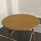 Vintage rattan coffee table