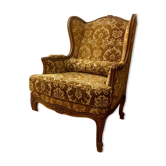 Fauteuil Louis XV à oreilles