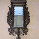 Large Flemish neo-Renaissance wall mirror in carved wood – late 19th century