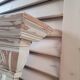 Antique wooden mirror