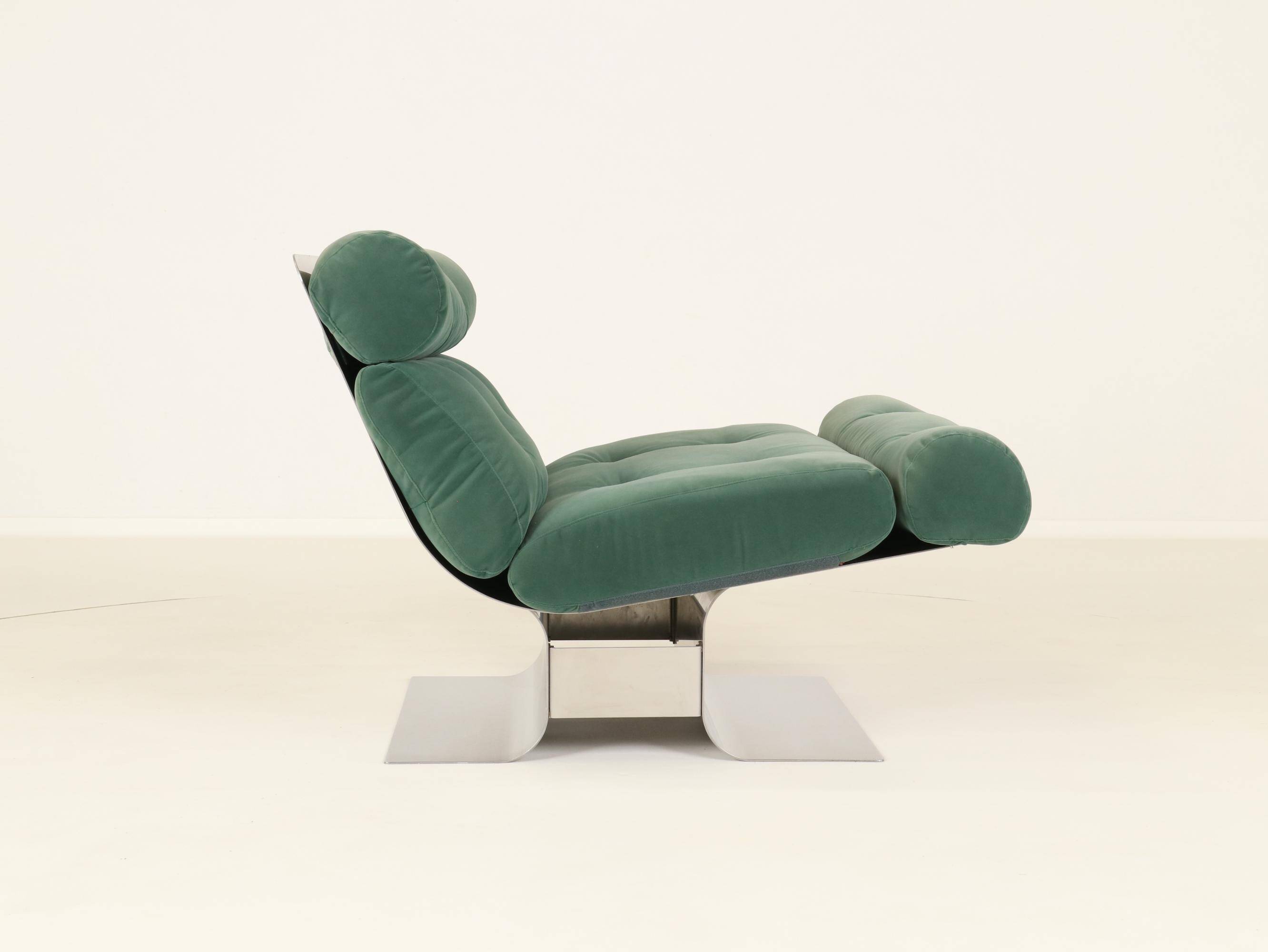 Rare Lounge Chair by François Monnet for Kappa, France, 1970s