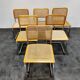 Set of 6 vintage Marcel Breuer Cesca chairs , 1970