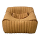 Sandra chair in camel leather by Annie Hiéronimus for Cinna/Ligne Roset.