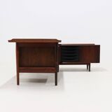 Rosewood Executive Desk Model 209 by Arne Vodder for Sibast 1955