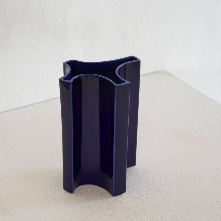 Vase by Angelo Mangiarotti for Fratelli Brambilla