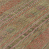 Anatolian handmade kilim rug 260 cm x 167 cm