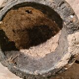 Patinated terracotta vase