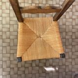 Mulched wooden bistro chair