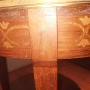 Marquetry guéridon in Louis XVI style