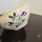 Saladier vintage modèle Pablo de Digoin Sarreguemines