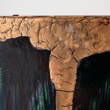 Lovers enamel artwork by Vitus Lőrincz