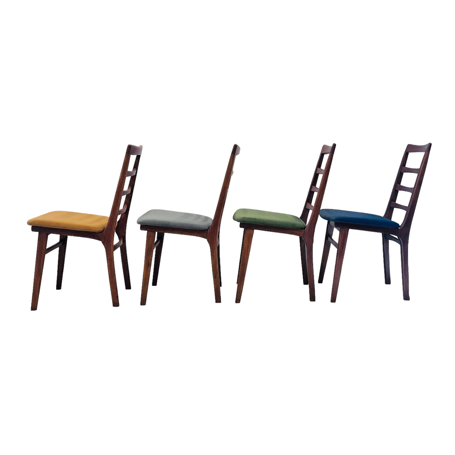 Four elegant chairs from the mid-20th century