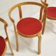 Ensemble table et 4 chaises "8000 series" , magnus olesen, 1980