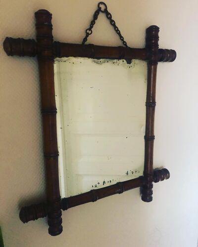 Miroir bambou 48x57 cm