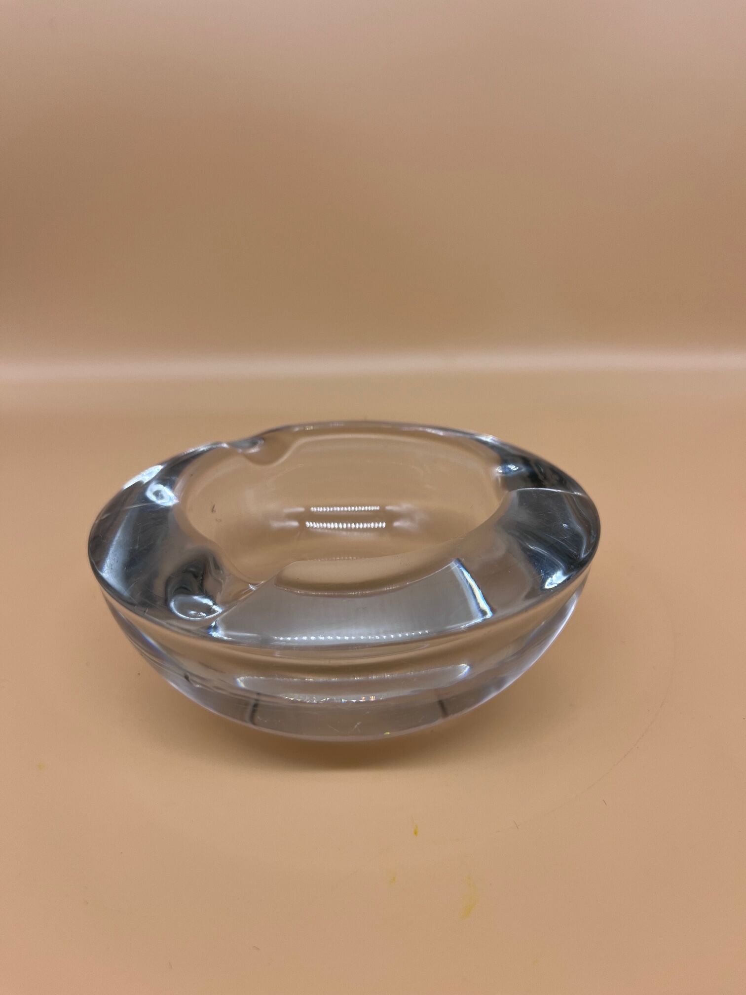 Crystal ashtray