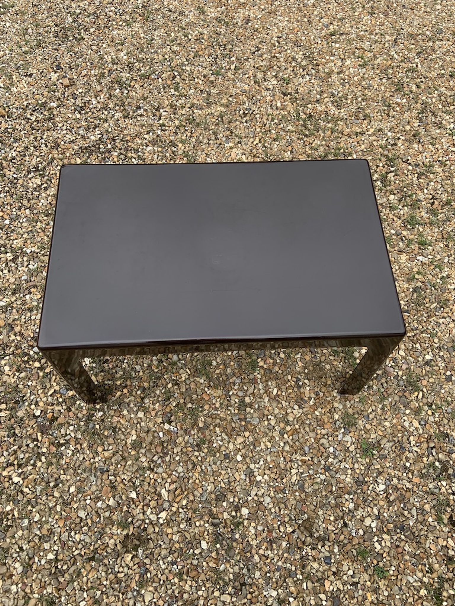 Table basse en fibre de verre 1970