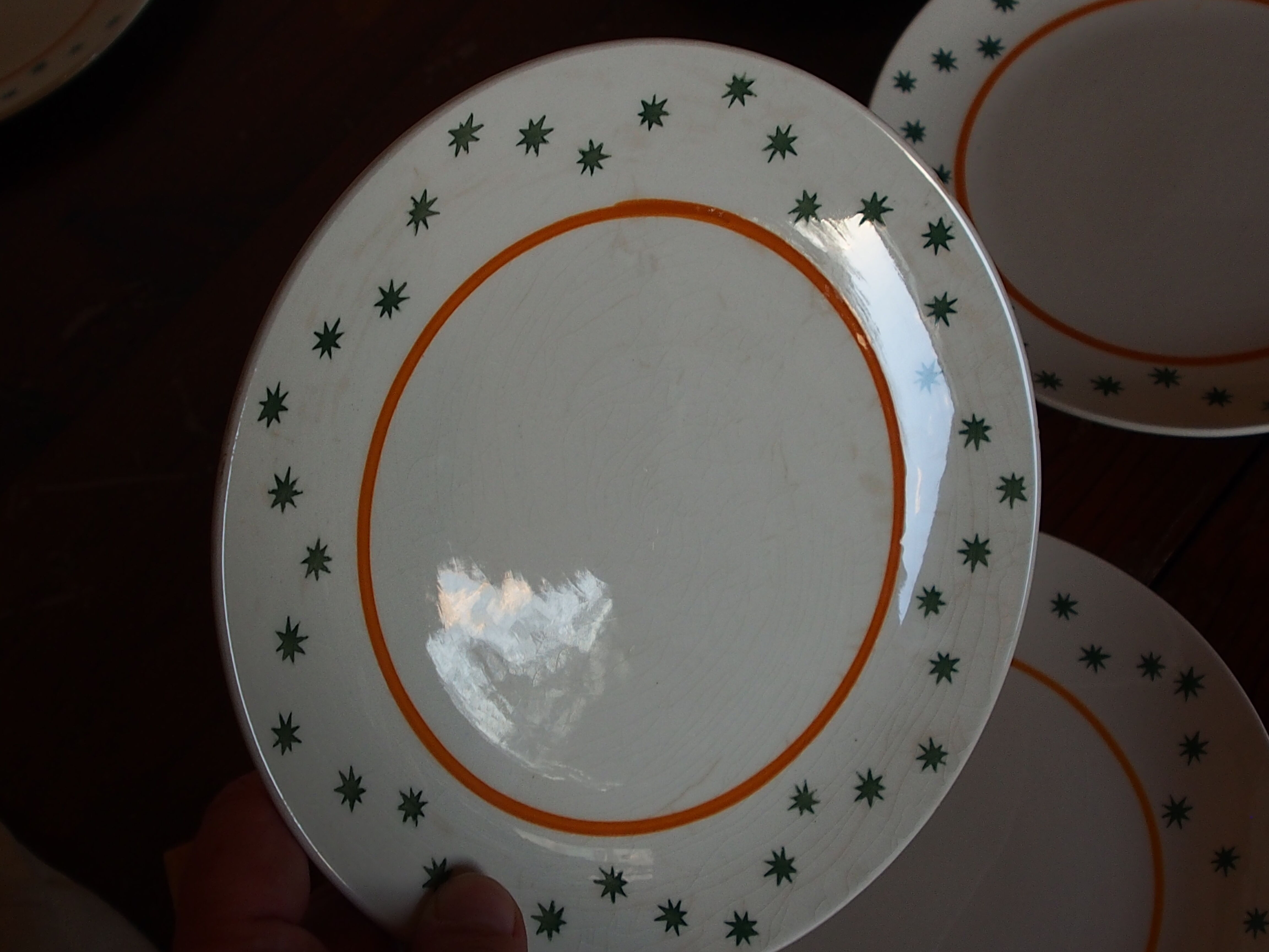 Set of 6 gien asiattes model Constellation creation millefleurs