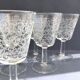 Set de 6 verres à porto ciselés