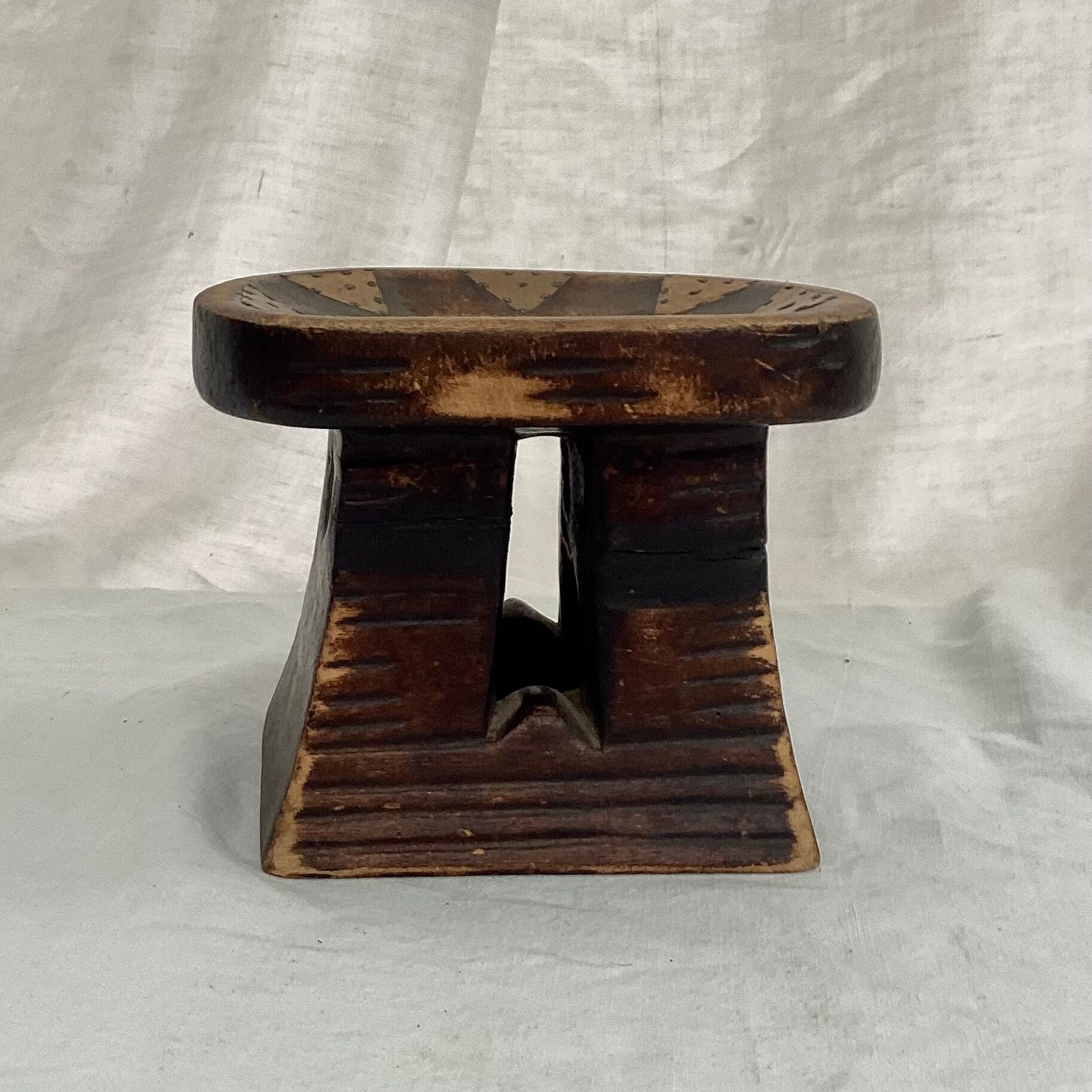 African wooden stool