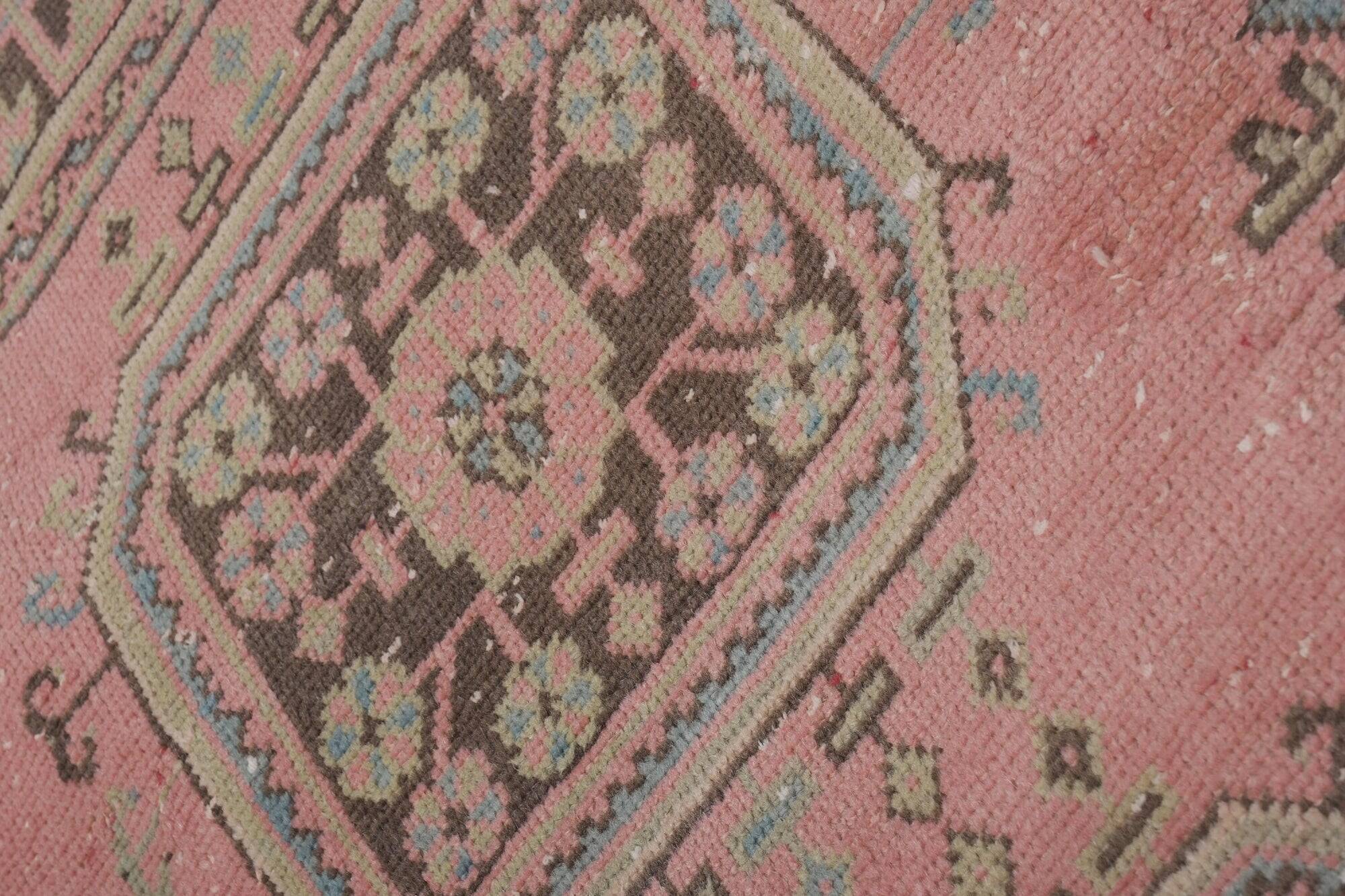 Tapis de couloir turc vintage 79x664 cm