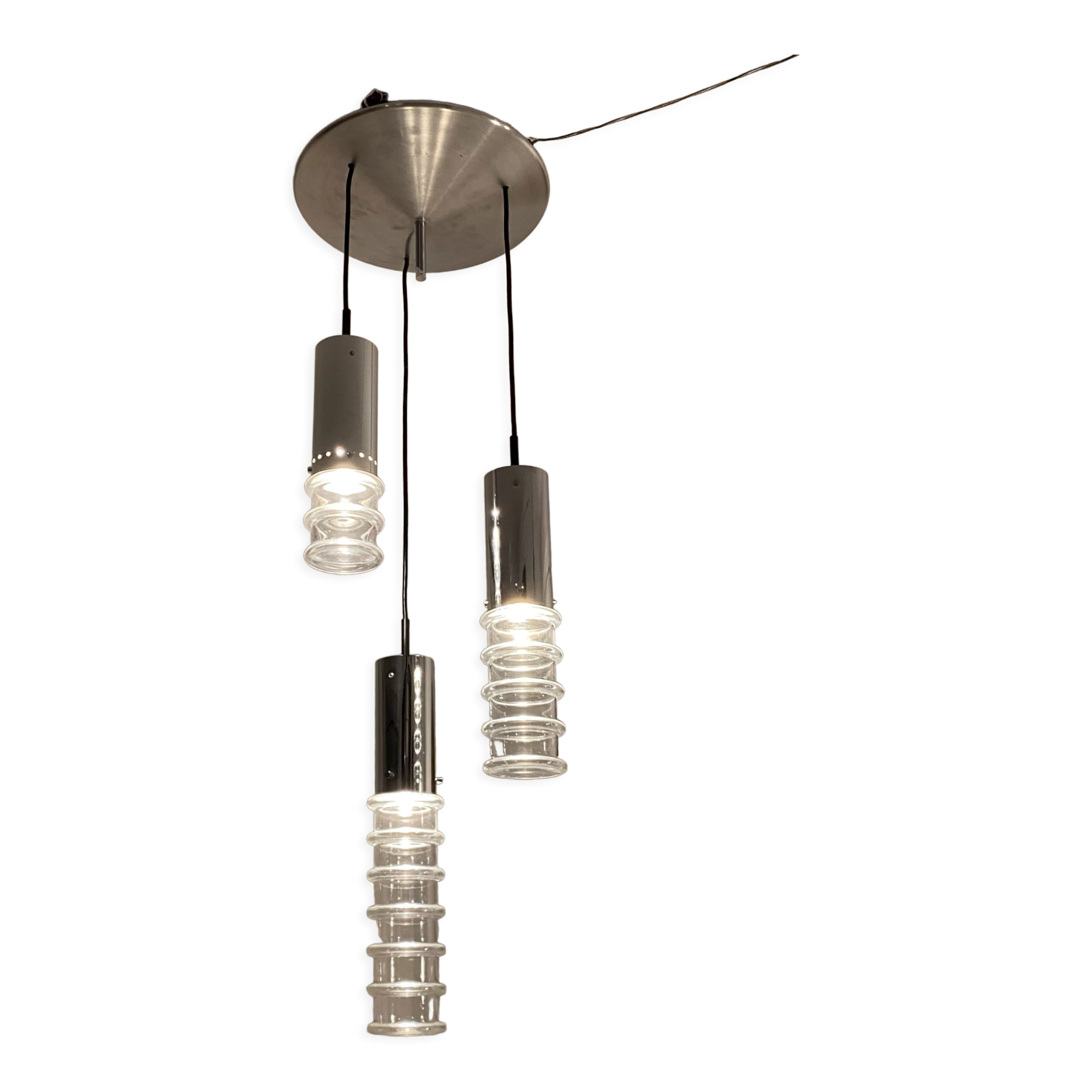 Suspension cascade 3 lights of Limburg, Germany 1960