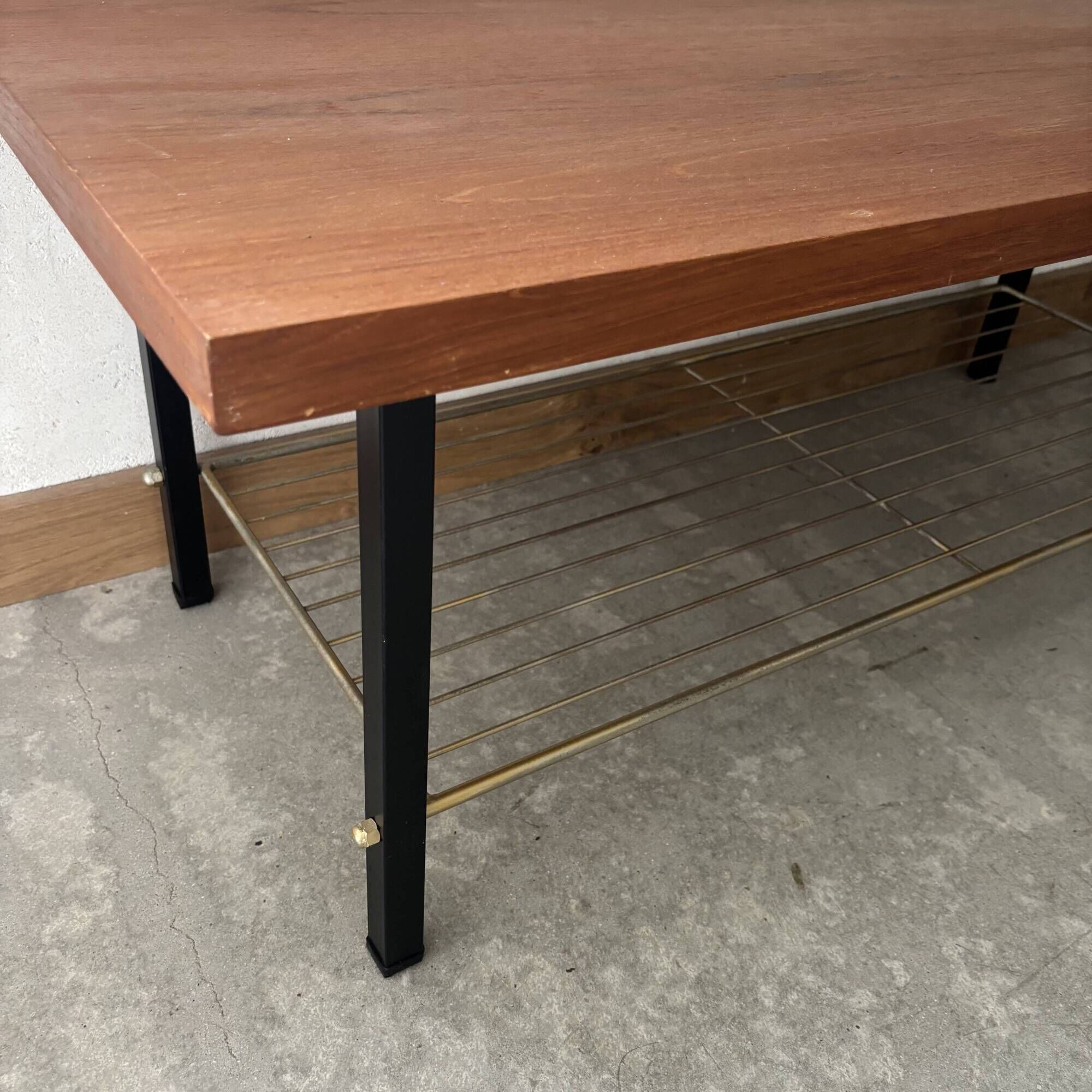 Wooden coffee table
