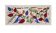 Vintage Turkish rug hand-knotted 44x96 cm