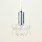 Mid-Century Bubble Glass Ceiling Light by Helena Tynell for Limburg, 1960s