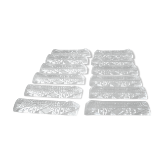 Crystal knives holder