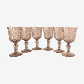 Set de 6 verres à eau Rosaline