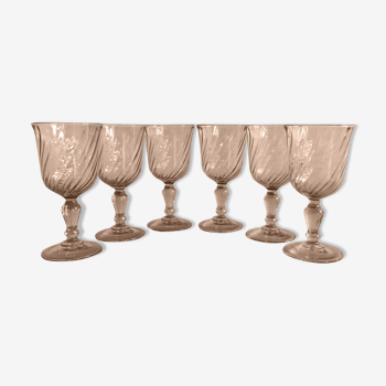 Set of 6 Rosaline water glasses