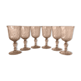 Set de 6 verres à eau Rosaline