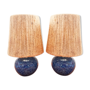 paire de lampe en céramique