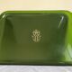 1980 green plexiglass plateau neo-classical