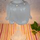 Italian ceramic white lamp