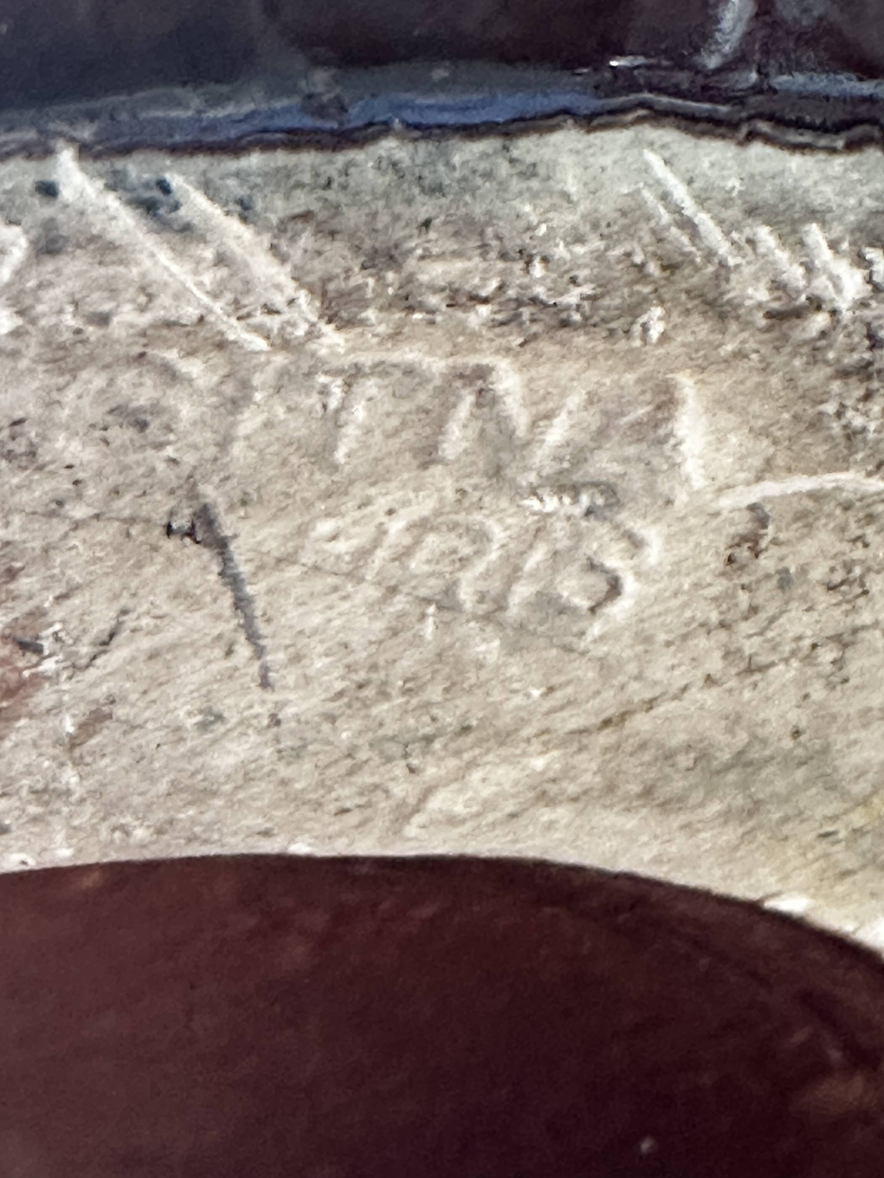 Vintage Vallauris Glazed Ceramic Pitcher, 30 cm High