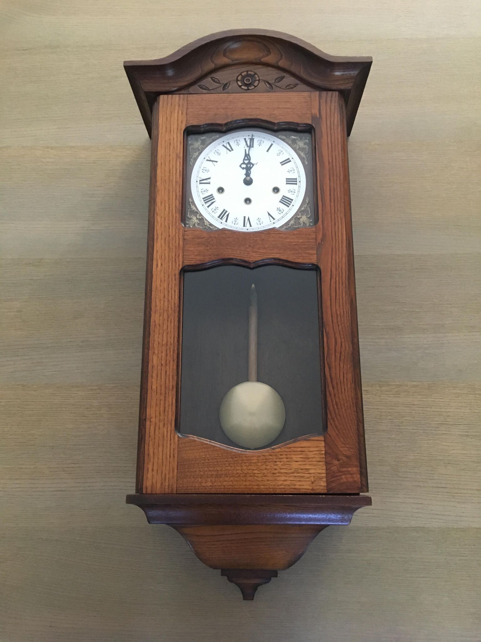 Vintage Carillon Clock Romanet