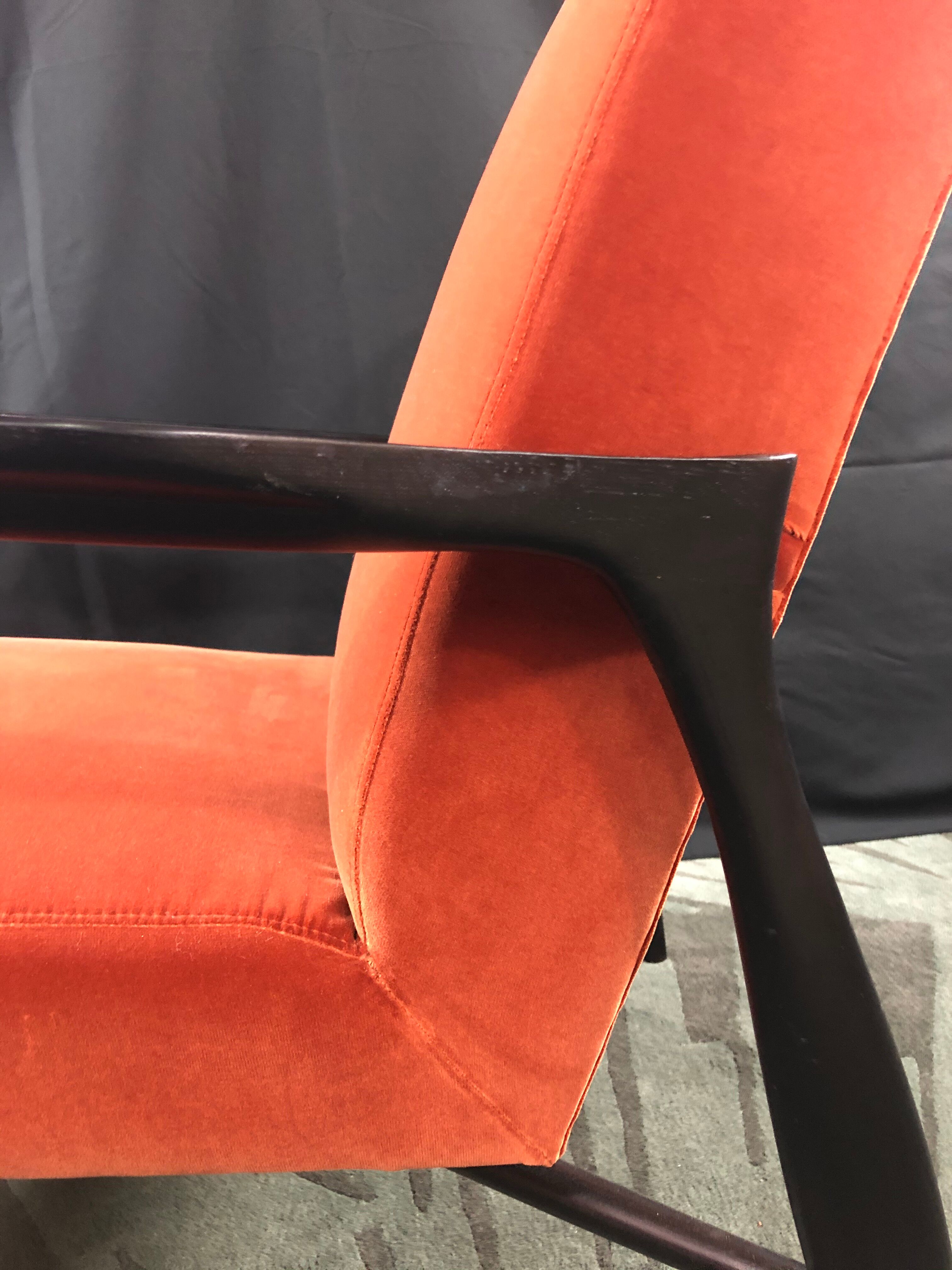 Fox RED EDITION Floating Velvet Chair