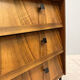 Shoes cabinet with metal frame