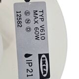 Lampe OVNI - IKEA - Lampe Space Age vintage - type 'v610' - années 70