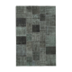 Tapis anatolien contemporain tissé à la main 200 cm x 300 cm tapis patchwork gris