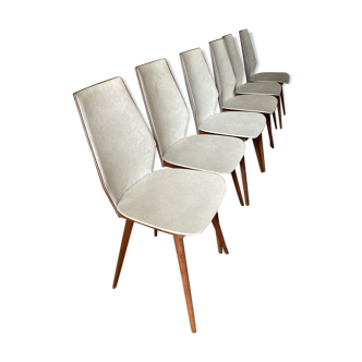 Lot of 6 chairs 60