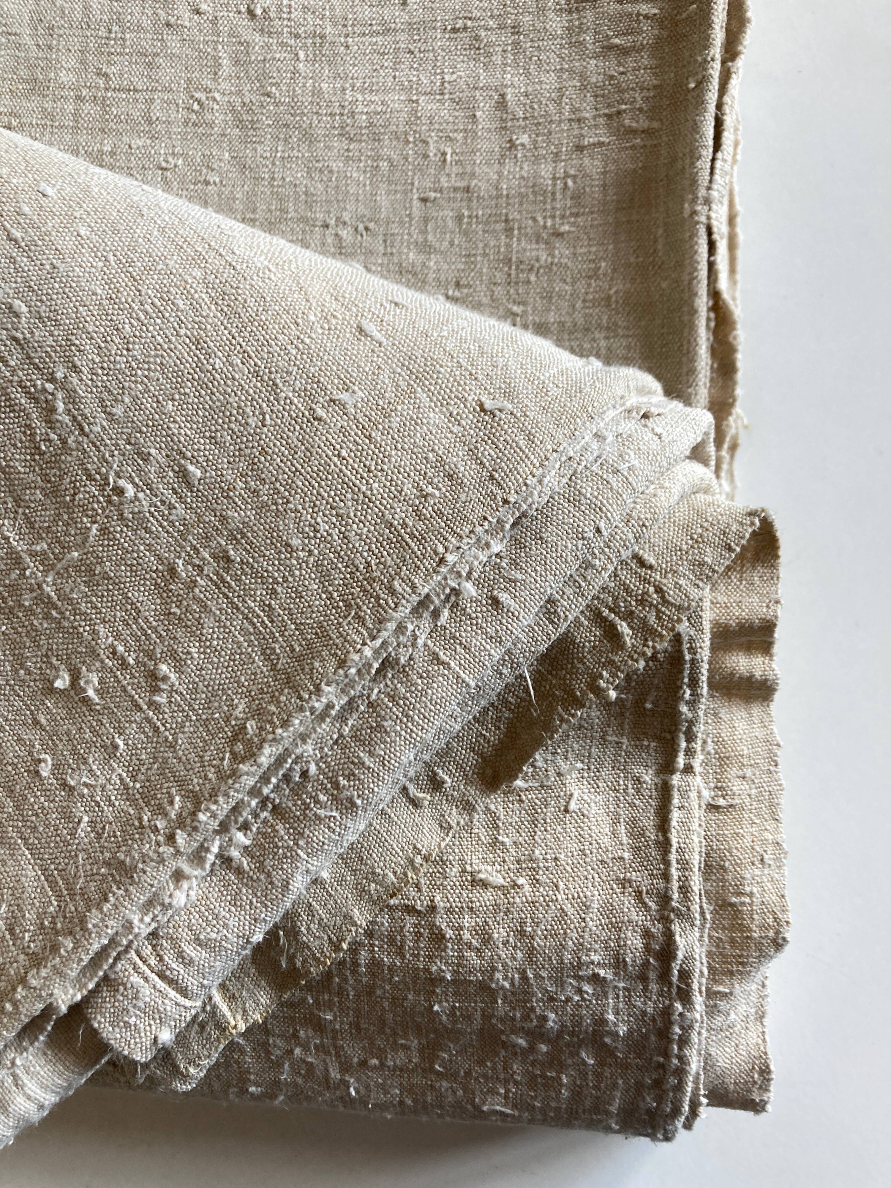 Nappe de ferme 19e en chanvre de trousseau l2,45m