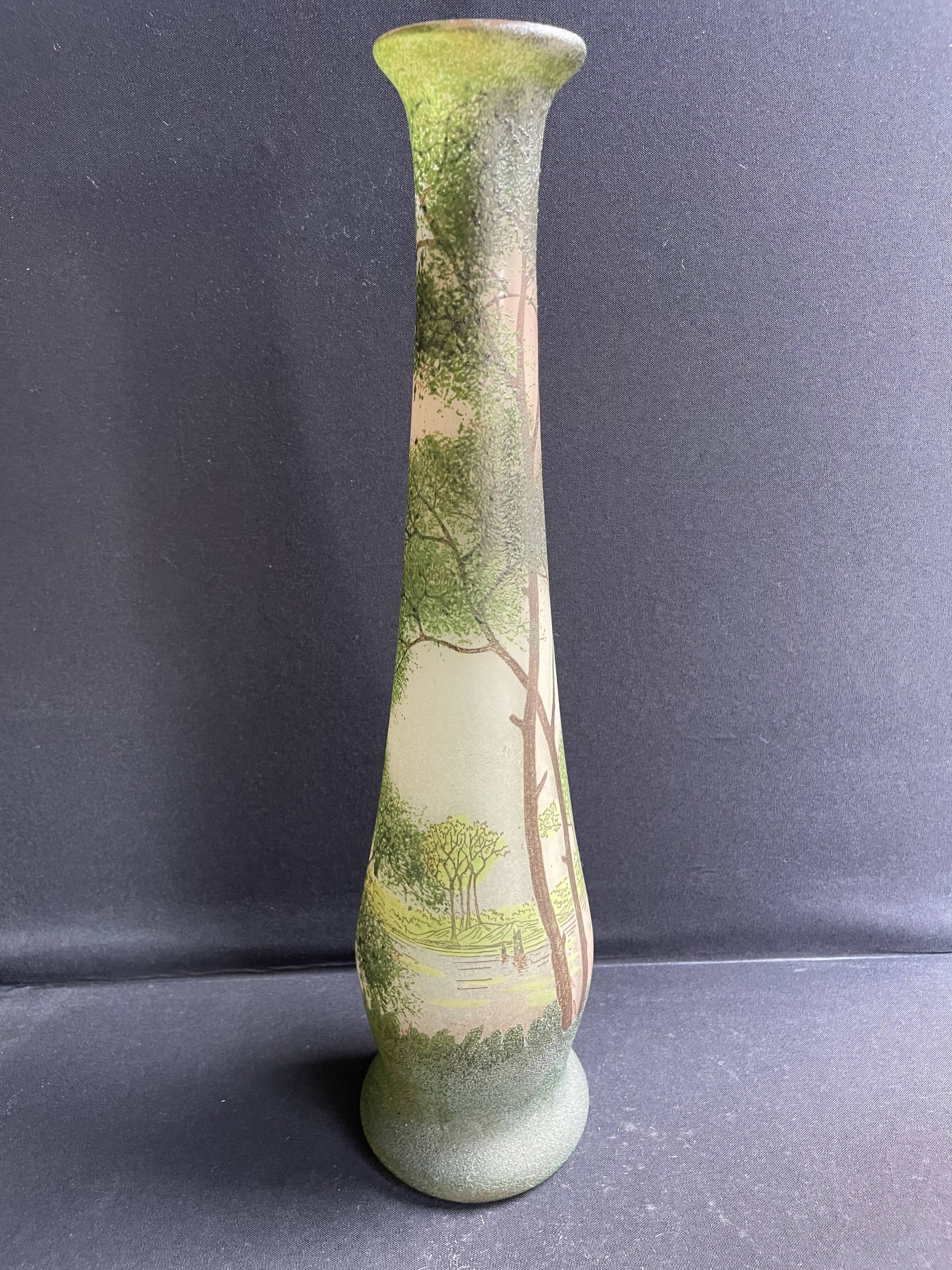 Vase - François Théodore Legras (1839-1916)