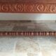 Rocaille table in carved solid oak