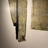 Abstract painting, Georges (Géo) De Vlamynck, oil on panel, ca 1960